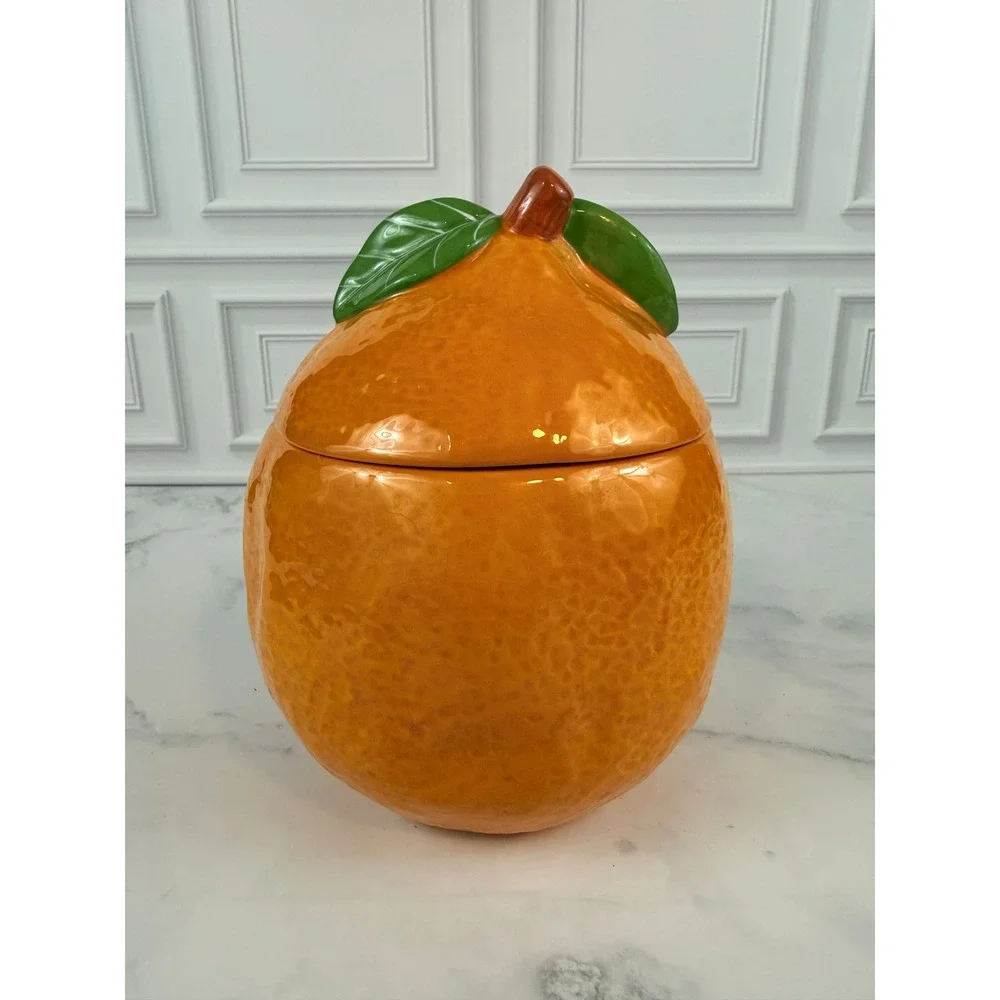 Rae Dunn ORANGE 7